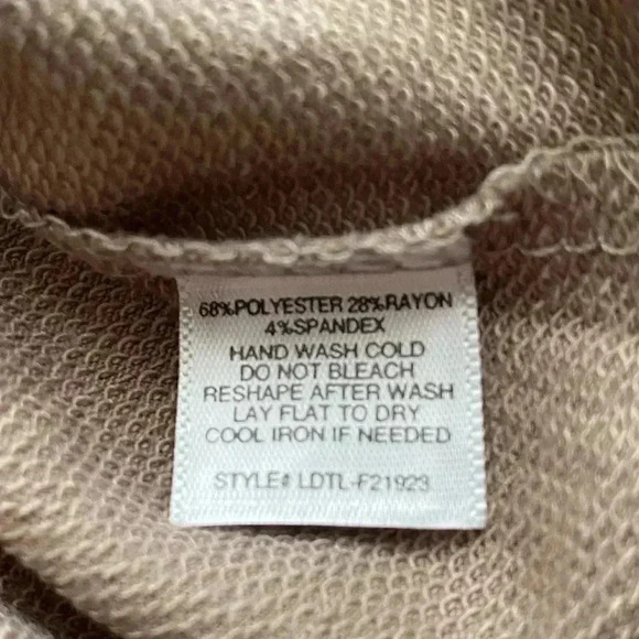 💥🆕Soft Light Brown Short Sleeve Plain Top🆕 - Picture 6 of 6